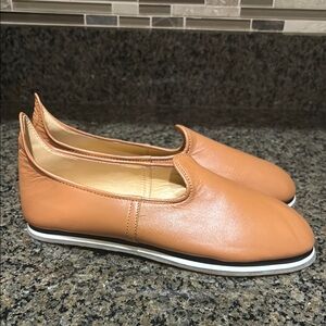 BaBa Women's Tan Moroccan Slip-On Shoes
